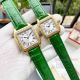 Premium Quality Fake Cartier Santos Dumont Quartz Watches Yellow Gold Diamond-set (6)_th.jpg
